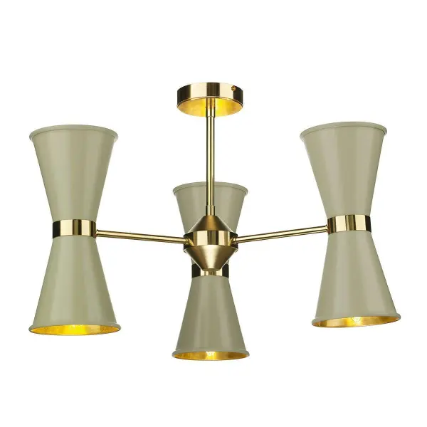 Hyde 6 Light Pendant in Bespoke finish