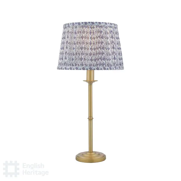 St John Blue 25cm Cotton Empire Shade
