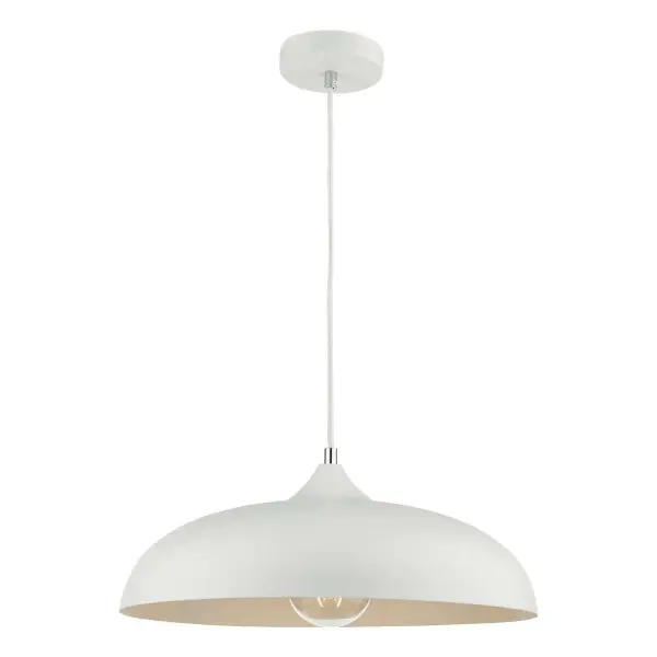 Kaelan 1 Light Pendant White