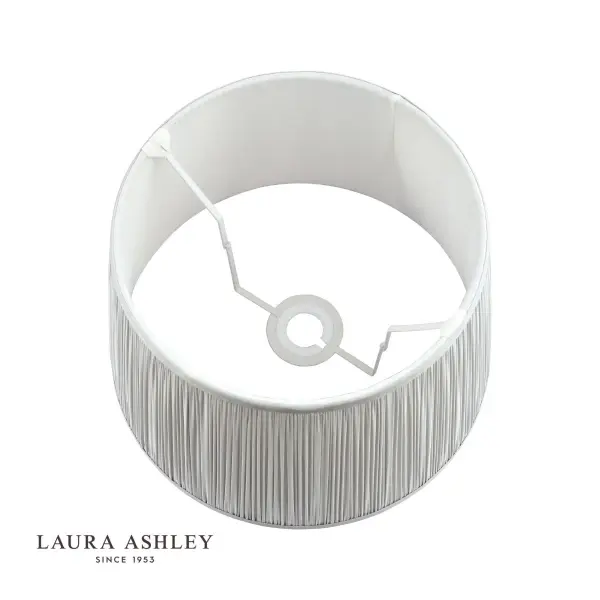 Hemsley Silk Silver Shade 250mm/10 inch