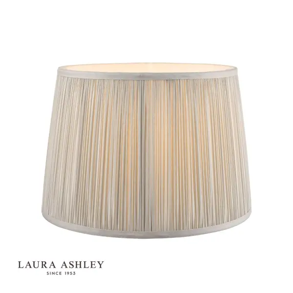 Hemsley Silk Silver Shade 300mm/12 inch