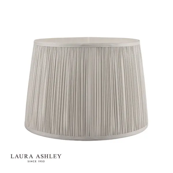 Hemsley Silk Silver Shade 300mm/12 inch