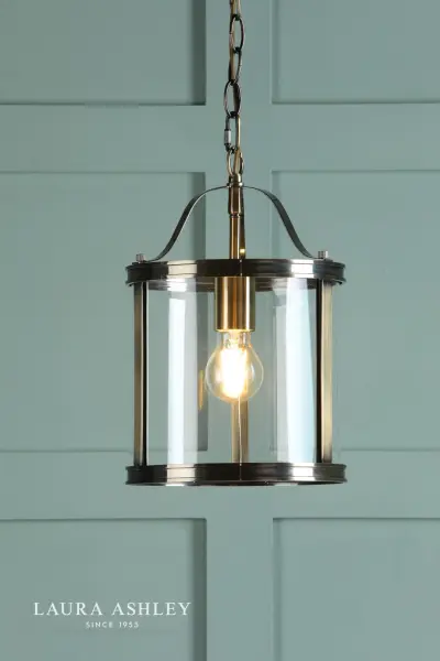 Harrington 1 Light Antique Brass Pendant