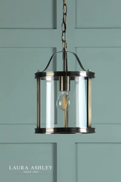 Harrington 1 Light Antique Brass Pendant