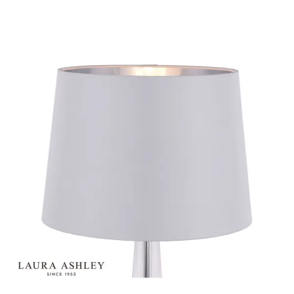 Emyr Silk Silver Drum Shade 30.5cm/12 Inch
