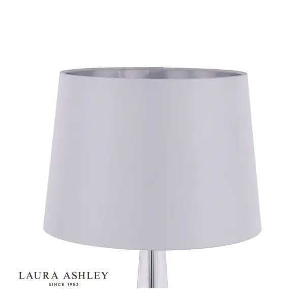 Emyr Silk Silver Drum Shade 30.5cm/12 Inch