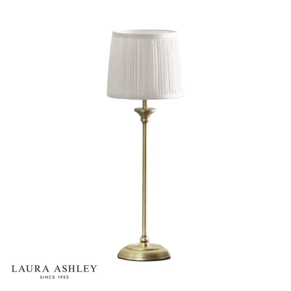 Hemsley Antique Brass Table Lamp C/W Shade