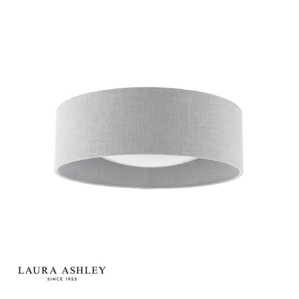 Bacall Natural Linen Flush Fitting