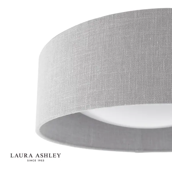 Bacall Natural Linen Flush Fitting