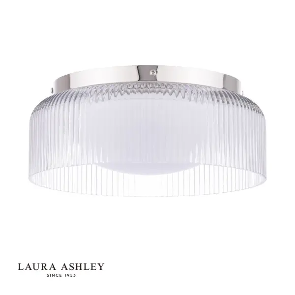 Clarissa Polished Chrome Flush Fitting IP44