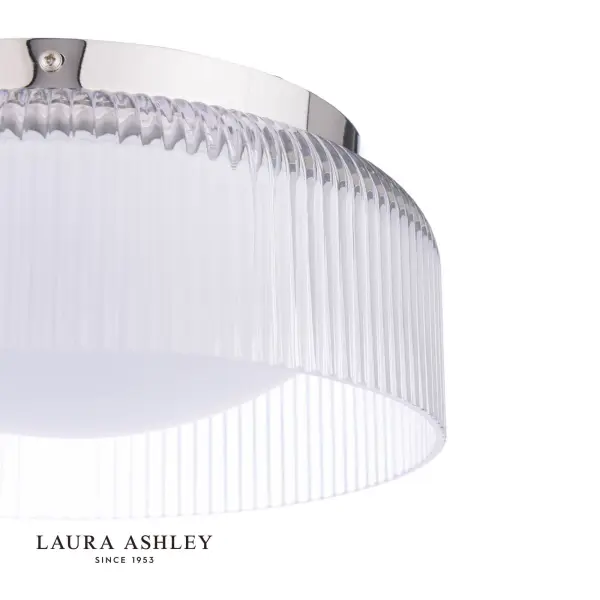 Clarissa Polished Chrome Flush Fitting IP44