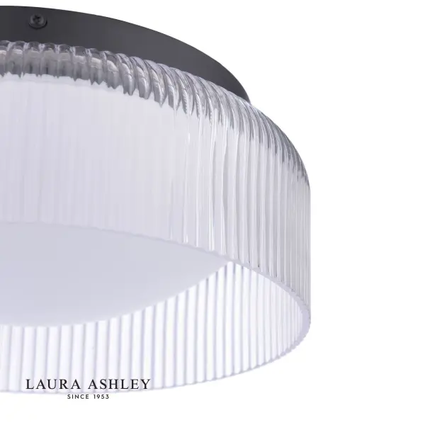Clarissa Matt Black Flush Fitting IP44