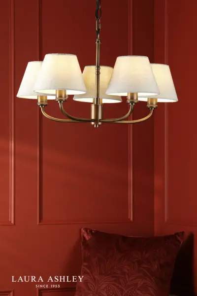 Denston 5 Light Antique Bronze Pendant