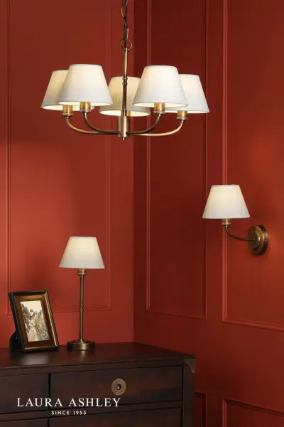 Denston 5 Light Antique Bronze Pendant
