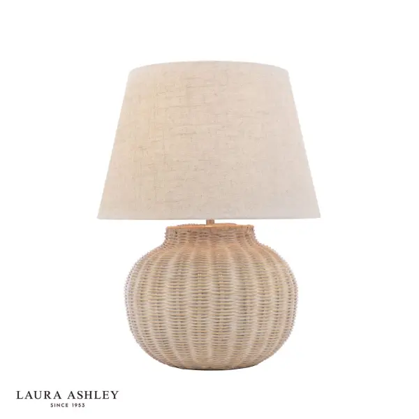 Fernhill Rattan Table Lamp C/W Shade