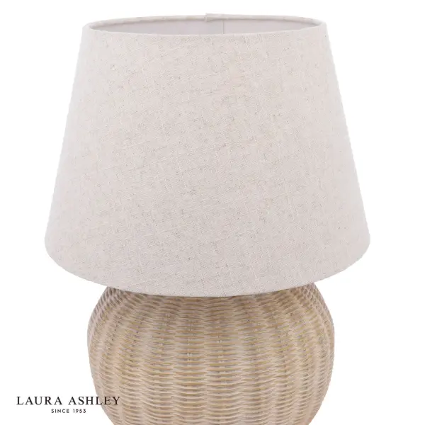 Fernhill Rattan Table Lamp C/W Shade