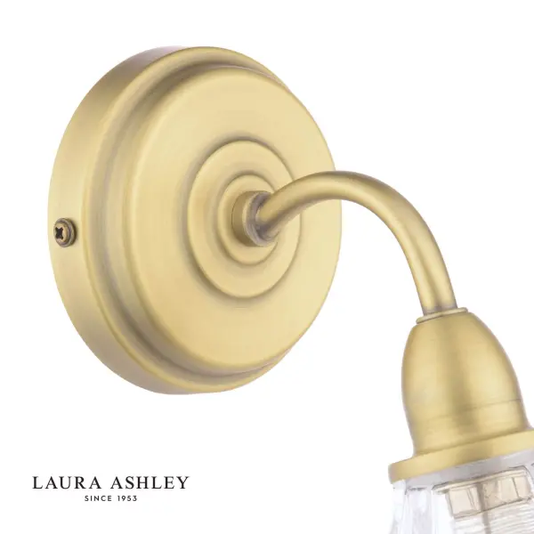 Kerswell Antique Brass Wall Light