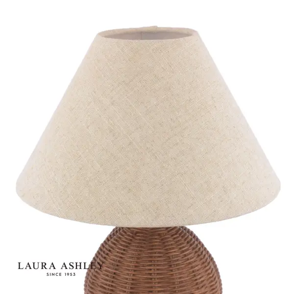 Fernhill Antique Brown Table Lamp C/W Shade
