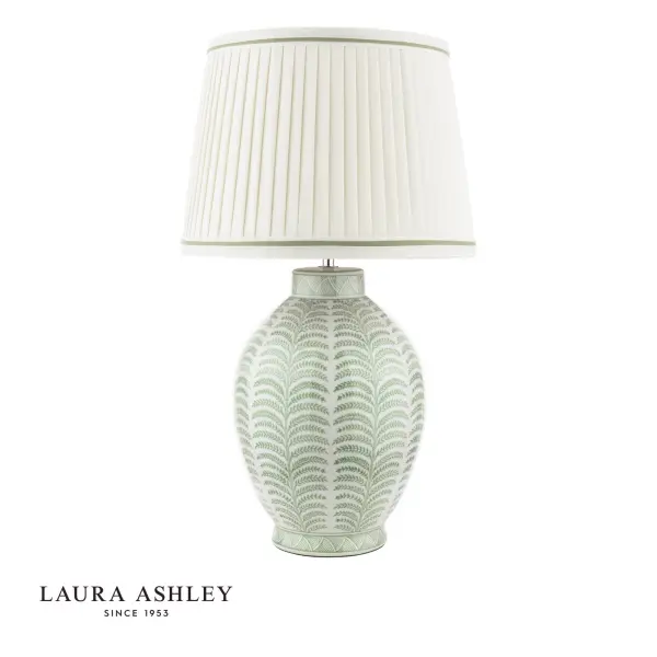 Stannard Green Table Lamp C/W Shade