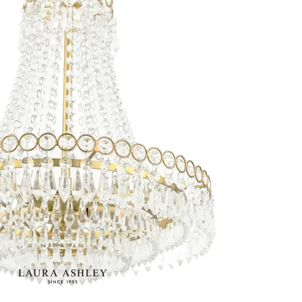 Enid Small Antique Brass Chandelier