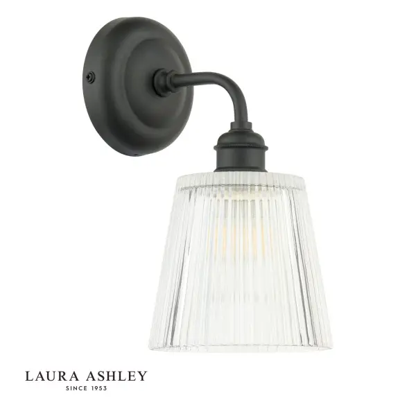 Callaghan Matt Black Wall Light IP44