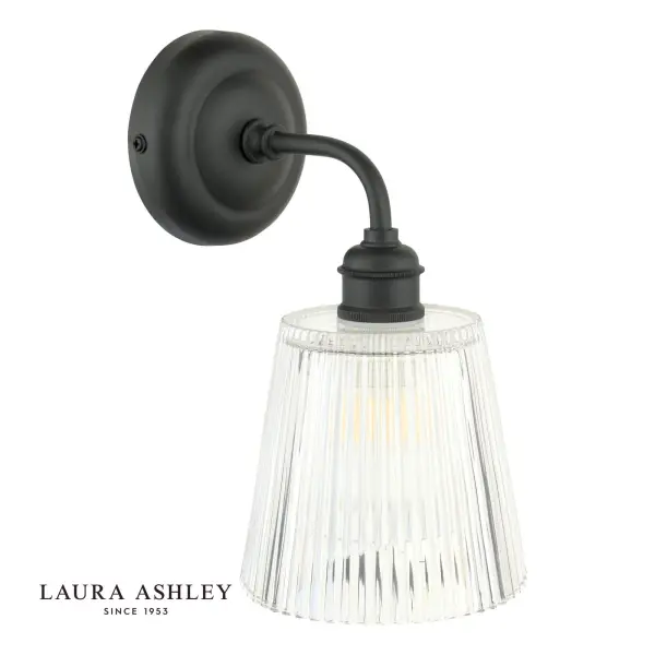 Callaghan Matt Black Wall Light IP44