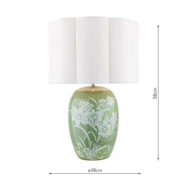 Pashley Table Lamp C/W Ivory Shade