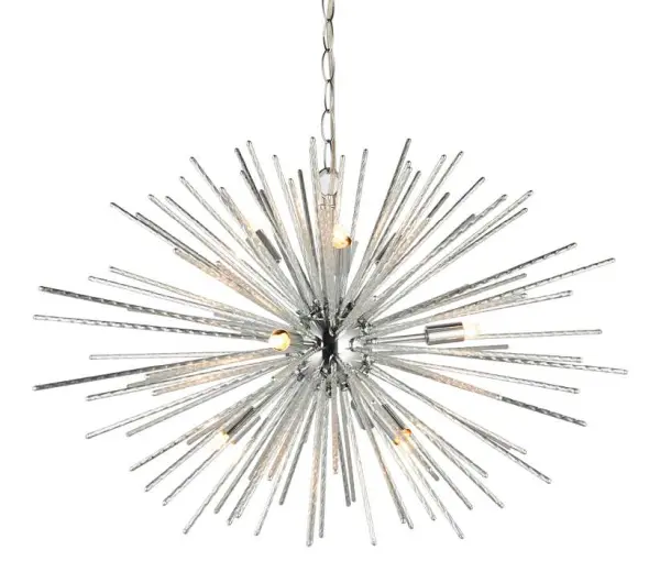 Lena Polished Chrome 9 Light Pendant