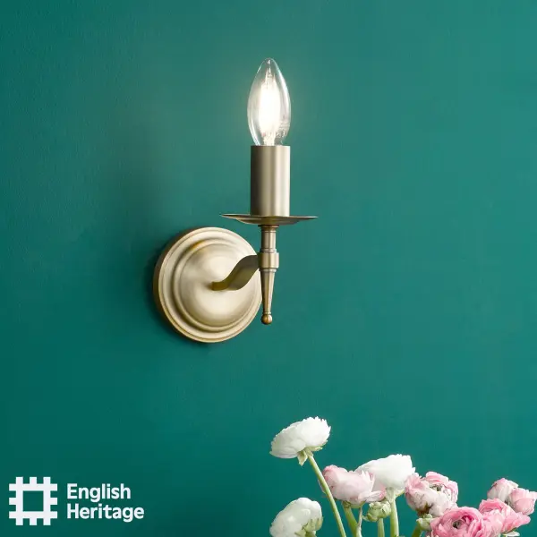 Marble Hill Aged Brass Wall Light