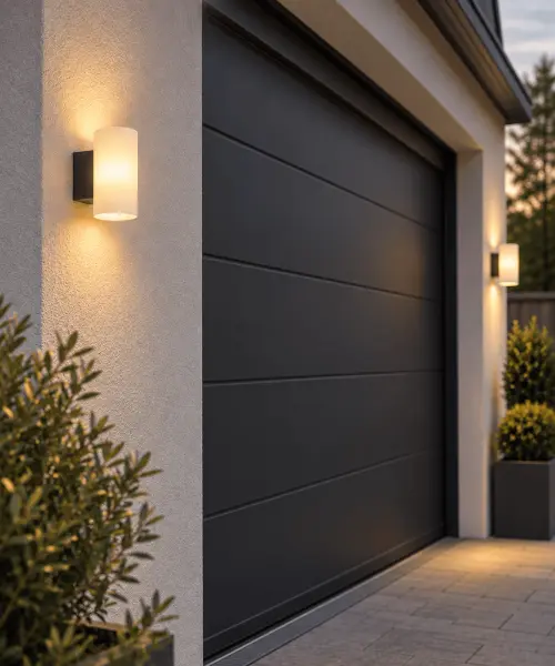 Porter Anthracite Outdoor Wall Light IP54