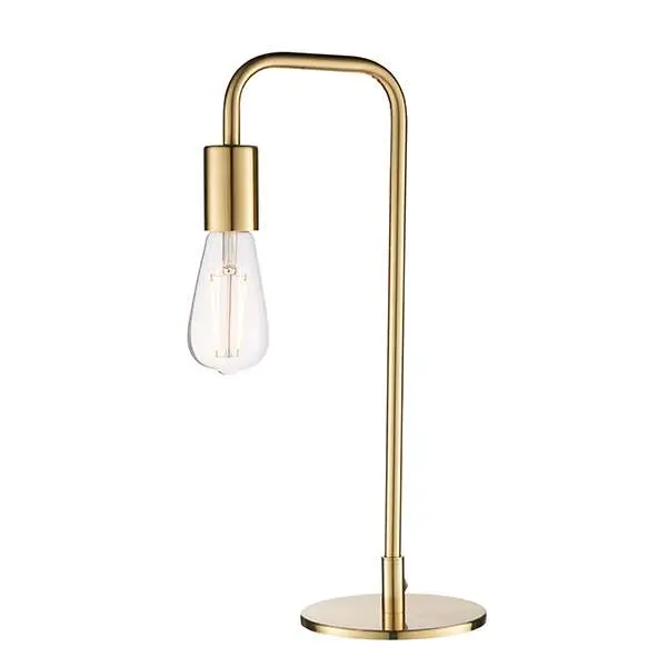 Rubens Table Lamp in Brushed Brass