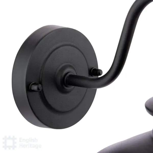 Stables Matt Black Outdoor Wall Light