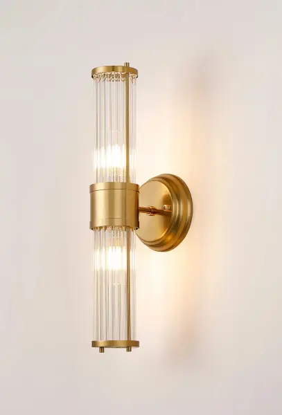 Appeal Up & Down Wall Light in Gold