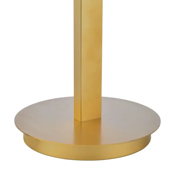 Tauri Gold & Opal Glass Table Lamp