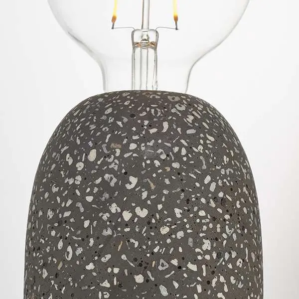 Terrazzo Small Black Table Lamp