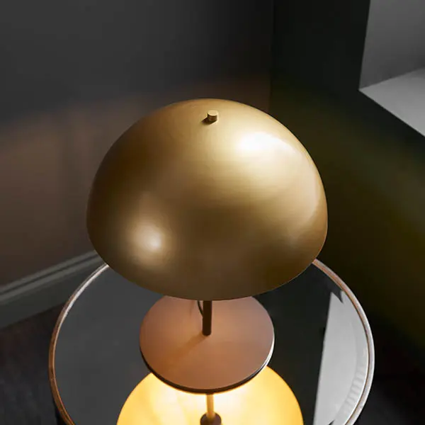 Gold Dome Table Lamp