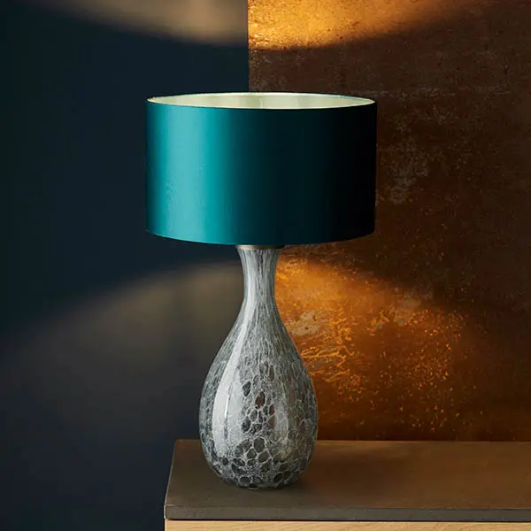 Merula White and Grey Glass Base Only