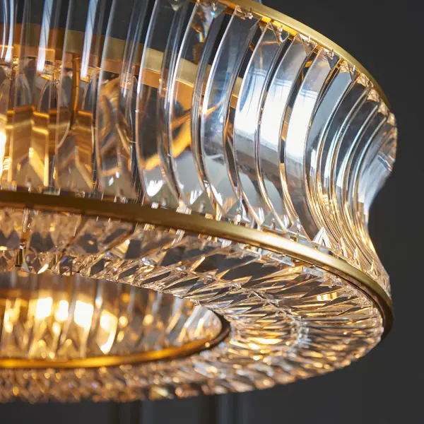 Alice Brass 6 Light Chandelier