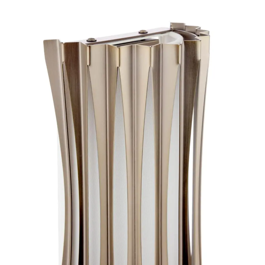 Netra 2 Light Satin Bronze & Ivory Wall Fitting