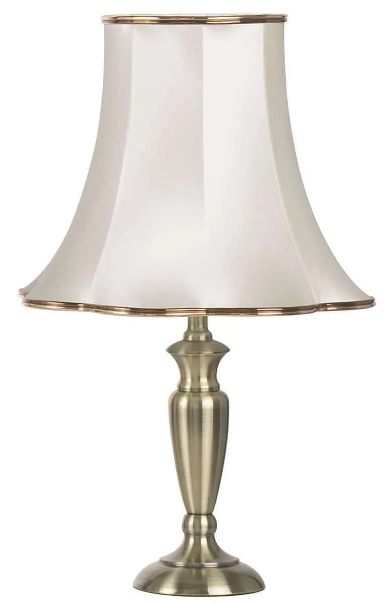 Oslo Small Antique Brass Table Lamp
