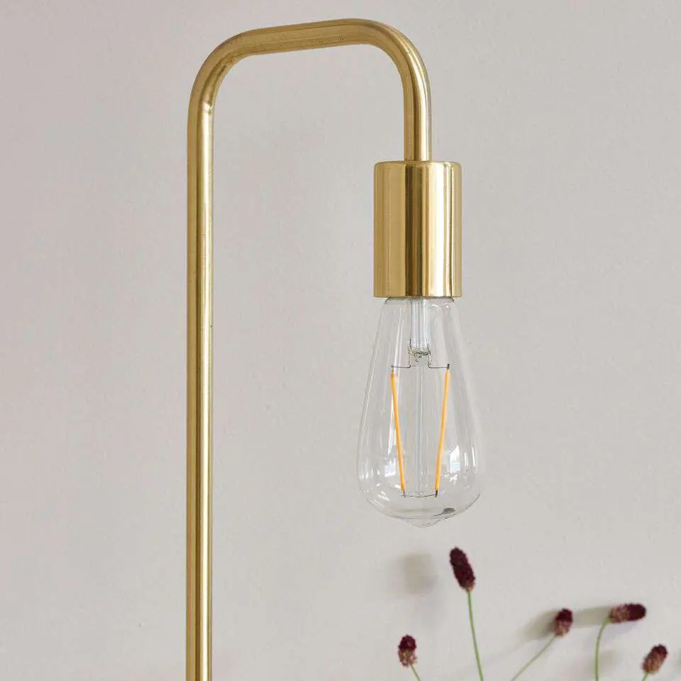 Rubens Table Lamp in Brushed Brass