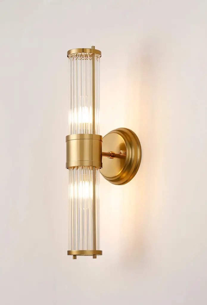 Appeal Up & Down Wall Light in Gold