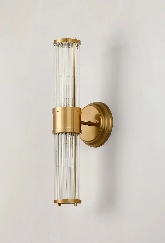Appeal Up & Down Wall Light in Gold