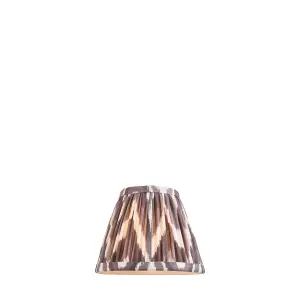 Zigzag 160mm Pearl Grey Tapered Shade