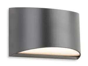 Marco Up & Down LED Wall Light in Graphite Finish