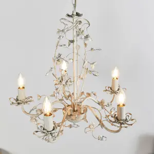 Lullaby 5-Light Cream Fitting