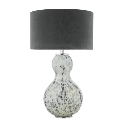Dascha Table Lamp C/W Grey Shade