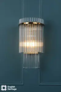 Eltham Antique Gold Wall Light