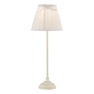 Grace Cream Table Lamp C/W Shade