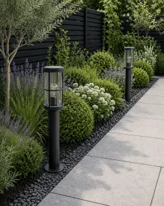 Harrington Anthracite 650mm Post Light